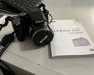 Coolpix P100 camera