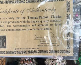 Thomas Pacconi COA