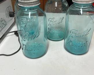 Ball half gallon jars