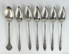 58 Grams Fine Sterling Silver Dematisse Spoons
