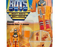 Vintage 1983 UNOPENED TONKA GO BOTS Friendly Robot Bulldozer Dozer , Brand New In Original Packaging

