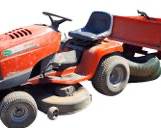 Scotts 17 HP /42" Riding Lawn Mower with Wagon Trailer Mower Runs on Starter Fluid and Jump box, But does smoke a lot
