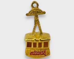 Fine 18K Yellow Gold Gondala Charm
