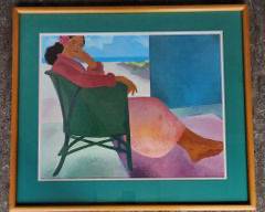 Hopper Framed Litho
