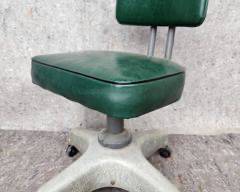Vintage Art Deco Machine Age Sturgis Swivel Office Chair MCM Mid Century Modern
