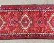 Vintage Persian Hand Knotted Wool Runner Area Rug
