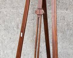 Vintage Hand Carved Wood Baroque Style Painting Easel
