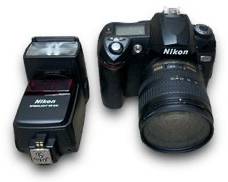 Nikon 6.1MP Digital SLR Camera Model: D70 w/ A Nikon AF-S DX Nikkor 18-70mm F/3.5-4.5G ED Lens And A Nikon Speedlight Flash Model: SB-600
