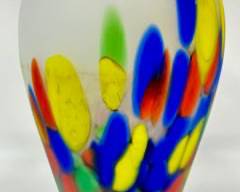 Mid Century Modern MCM Polish Tarnowiec Art Glass Vase
