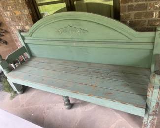 Very Cool Antique Porch Bench