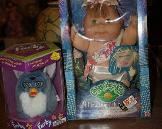 Cabbage Patch and Furby!