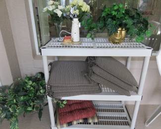 Patio Chair Cushions, Silk Plants