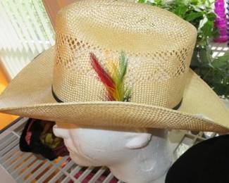 Vintage Stetson Cowboy Hat Size 7 Long Oval