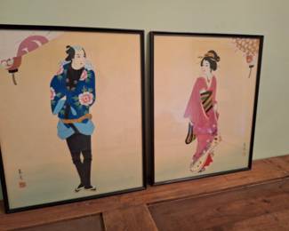 Japanese Wood Block Prints