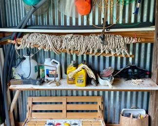 Croquet Set, Corn Hole Boards, Hammock