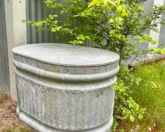 Galvanized Water Trough