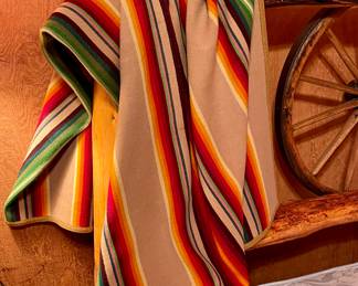 Vintage Pendleton Beaver State Aztec Blanket