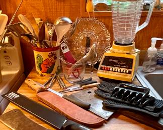 Vintage Dexter Butcher Knife, Knives, Vintage Blender