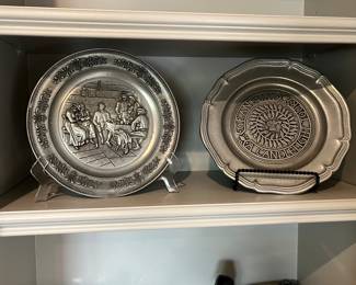 pewter plates