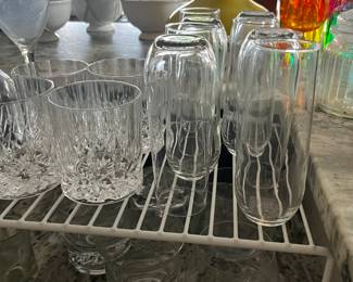 clear drink ware