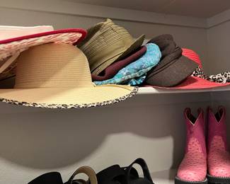 hats and shoes