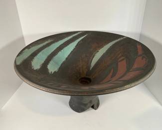 Impressive Studio Pottery Bowl - Signed