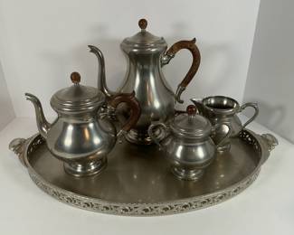 Royal Holland Pewter Coffee /Tea Set