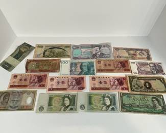 Various Intl Currency