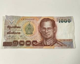 Bank of Thailand 1000 Baht