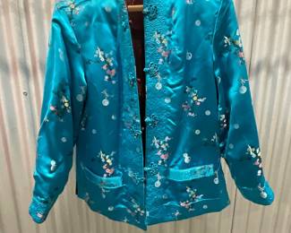 Womens Rayon/Silk Reversible Jacket