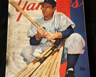 Vintage 1954 New York Yankees Big League Book - Collectible Baseball Memorabilia
