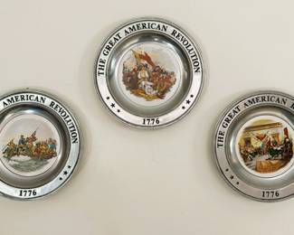 he Great American Revolution 1776 Collector Plates