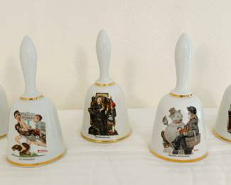 Norman Rockwell Limited Edition Bell Series Collection