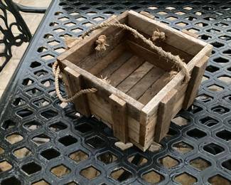 Small Wooden Planter Box