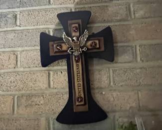 Lots of navy and national service related items around the house