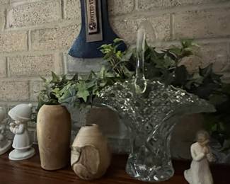 Two very cool wooden vases, hand turned, artist unknown