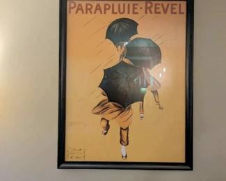 Parapluie Revel framed art