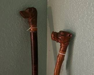 Vintage Dog Canes