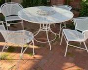 One of 4 Patio Table Sets