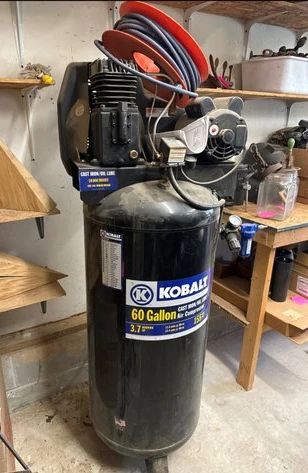 Kobalt 60 gallon air compressor