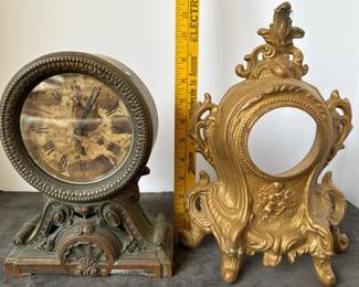Vintage salvage clocks for projects