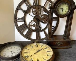 Clocks and clock parts