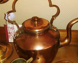 1800's copper kettle