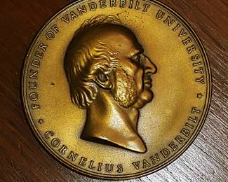 Vanderbilt Bronze Medallion