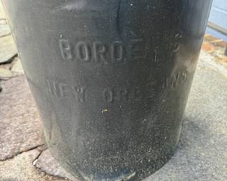 Bordens Milk Can from New Orleans, we also have milk crates form different places in the south
