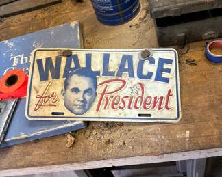 Wallace for President Tag 1968