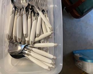 Several Sets of Flatware