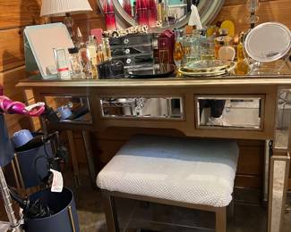 Mirrored Vanity