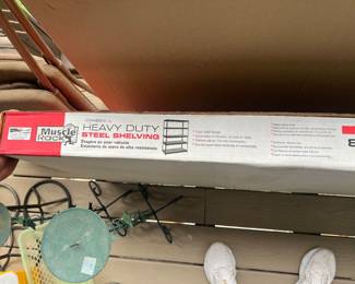 Steel Shelving Unit in the Box