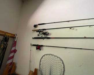 fishing rods & tackle